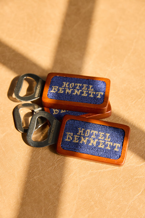 Hotel Bennett Embroidered Bottle Opener