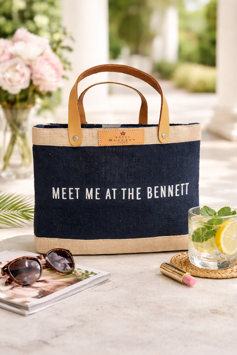 Meet Me at The Bennett Petite Market Bag