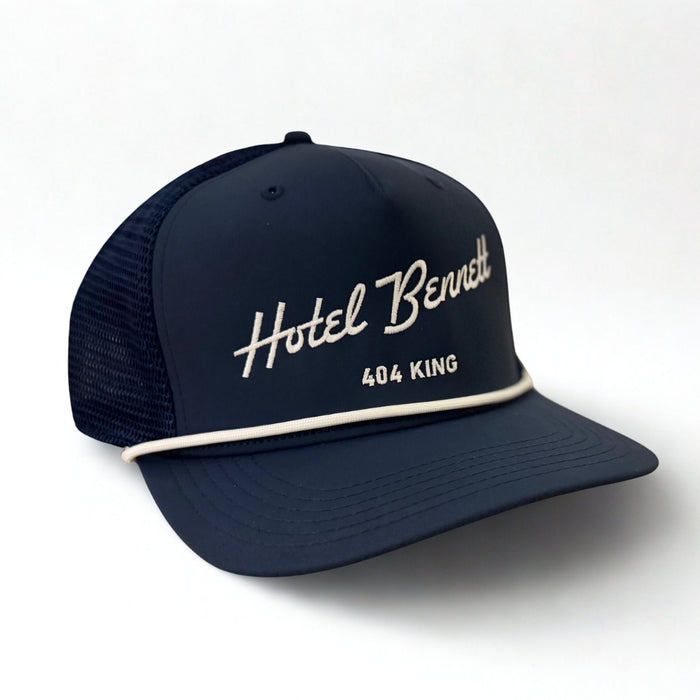 Hotel Bennett Embroidered Rope Baseball Hat